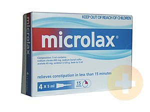 Microlax Enemas 4 pack