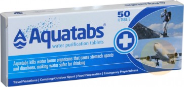 Aquatabs Water Purify Tablets 50