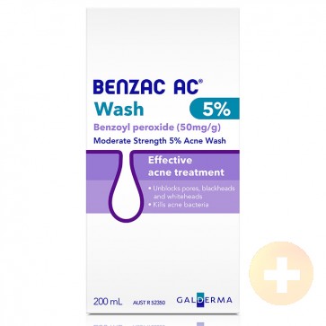 Blinke lidenskabelig fordampning Buy Benzac AC 5% Wash | Skin Care, Acne