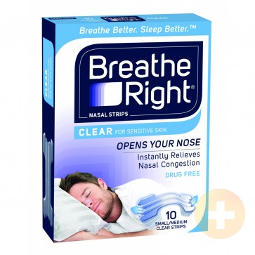 Breathe Right Nasal Strips Regular Clear 10