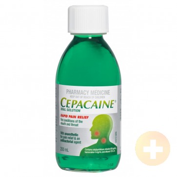 Cepacaine Oral Solution 200ml