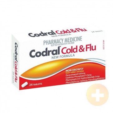 Codral Cold and Flu Tablets 24