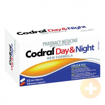 Codral Day and Night Tablets 48