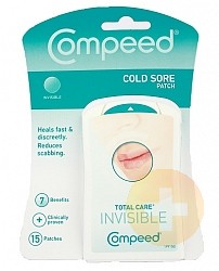 Compeed Invisible Cold Sore Patch 15