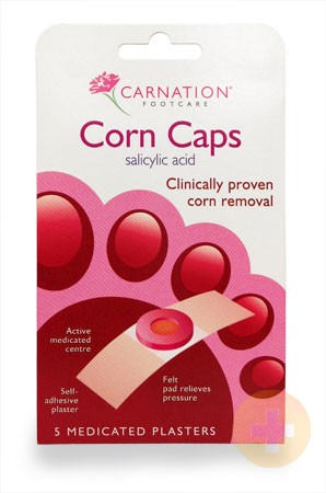 Carnation Corn Caps Medicated Corn Removers
