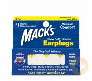 Mack's Pillow Soft Silicone Ear Plugs