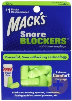 MACK'S Snore Blocker 12 pairs