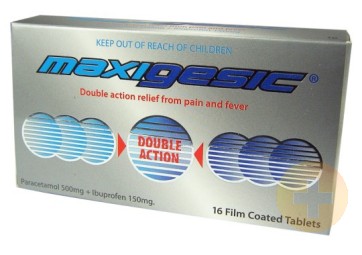 Maxigesic Pain Relief Tablets 16