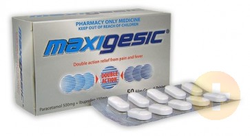 Maxigesic Pain Relief Tablets 50