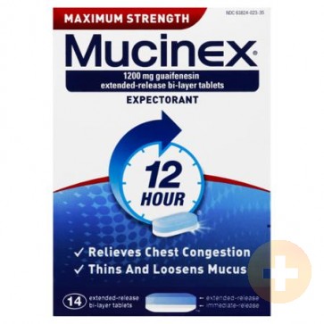 Mucinex Maximum Strength Tablets 14