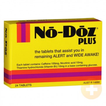 No Doz Plus Tablets 24