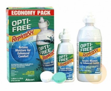 Opti-Free Replenish Solution Economy Pack