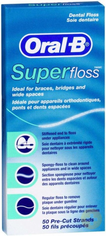 Oral-B Superfloss 50'S 