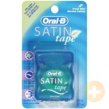 Oral-B Satin Dental Tape Mint 25mtr