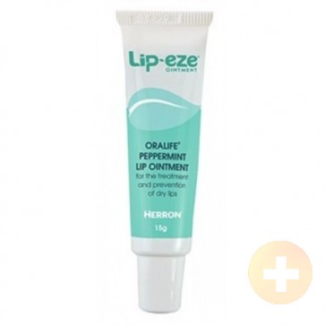 Lip-Eze Oralife Peppermint Lip Ointment 15g