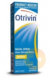 Otrivin Junior Paediatric Nasal Spray 10ml
