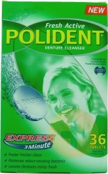 Polident Fast Action Tablets 36s