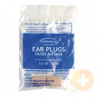 Surgi Pack Hush A Foam Ear Plugs 1 Pair