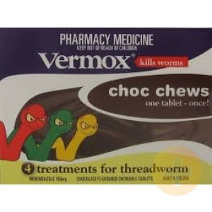 Vermox Chocolate Chew Tablets 4