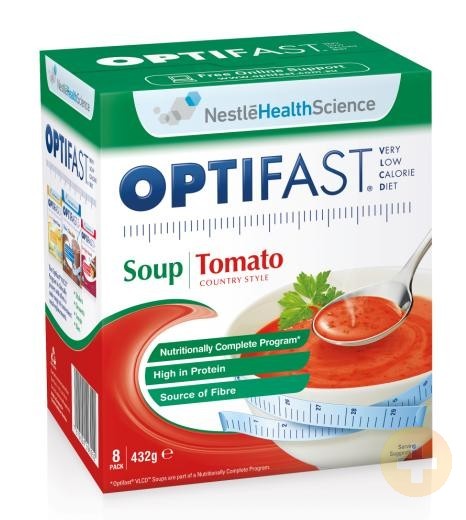 Optifast Weightloss Tomato Soup Powder 8 x 53g