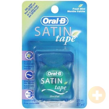 Oral-B Satin Dental Tape Mint 25mtr