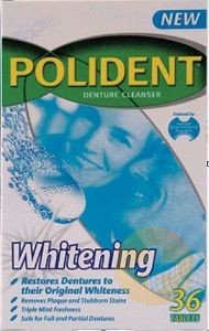 Polident Denture Whitening Tablets 36