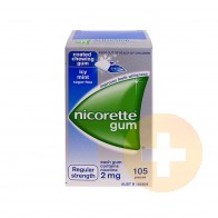 Nicorette Gum Icy Mint 2mg 105