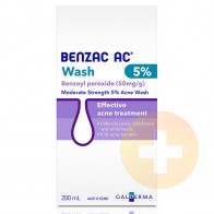 Benzac AC Wash 5% 200ml