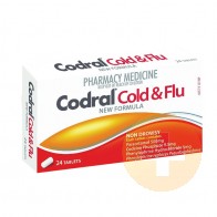 Codral Cold and Flu Tablets 24