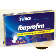 Ethics Ibuprofen 20 Tablets