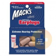 MACK'S Ultra Safe Sound Soft Foam Ear Plugs 10 Pairs